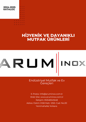Arum İnox Katalog e-katalog kapak görseli