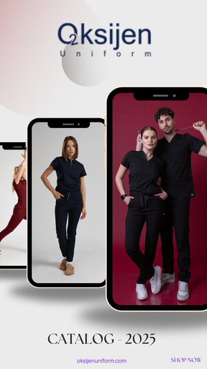 Oksijen Uniform e-katalog kapak görseli