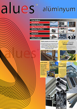 Alues Alüminyum e-katalog kapak görseli
