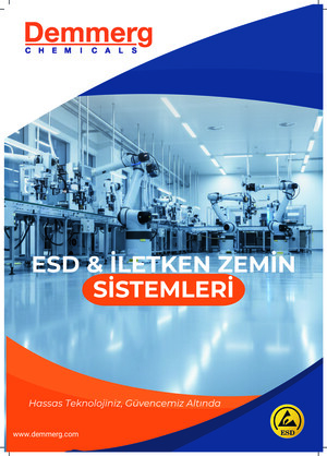 Demmerg Esd İletken Zemin Sistemleri e-katalog kapak görseli