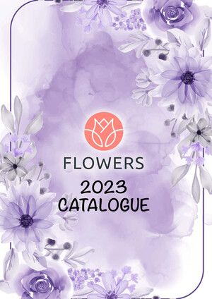 Flowers Çiçekçilik e-katalog kapak görseli