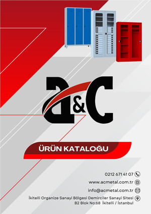 AC Metal Büro Mobilyaları e-katalog kapak görseli