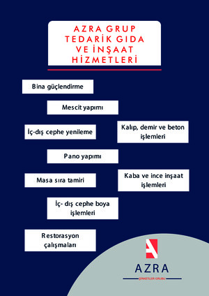 Azra Dijital Katalog e-katalog kapak görseli