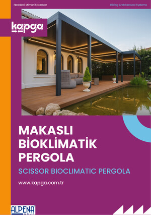 Kapga Makaslı Bioklimatik Pergola