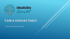 İdealizbiz Glass Art e-katalog kapak görseli