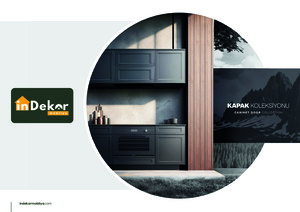 inDekor Mobilya - Kapak Katalogu e-katalog kapak görseli